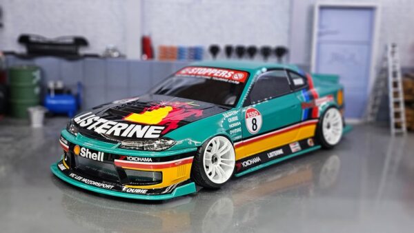 Fully Air Brush Addiction S15 with 1992 BMW E36 318is BTCC livery